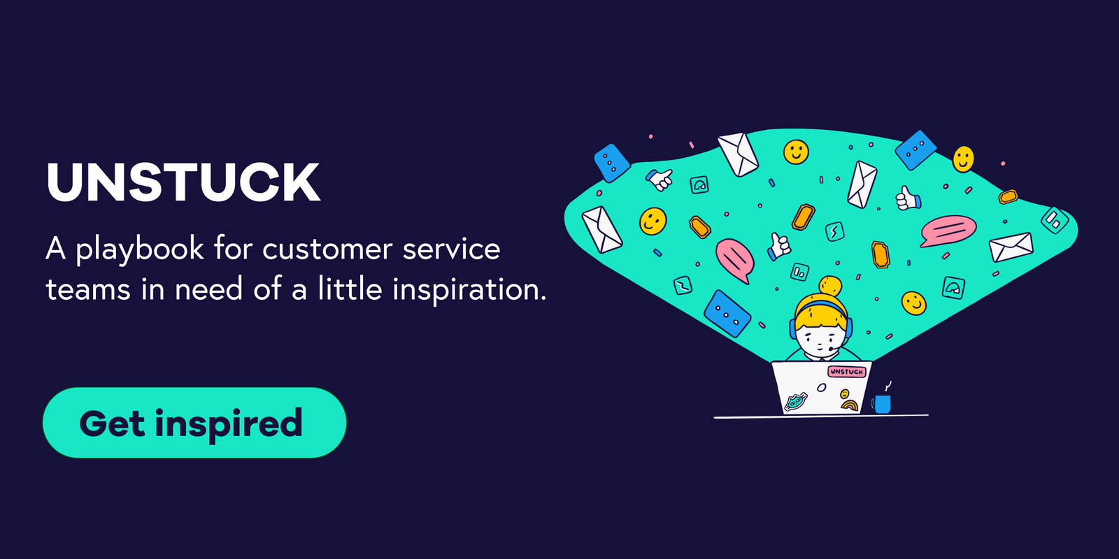 UNSTUCK Customer Service Playbook banner